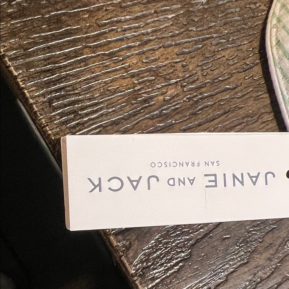 Janie and Jack Green Striped Bucket Hat - Picture 4 of 7